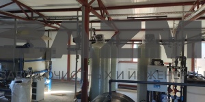 Очистные сооружения фильтрата полигона ТБО производительность 20 м3/сутки г. Гомель респ. Беларусь