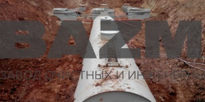 Подземные канализационные очистные сооружения (КОС) 100 м3/сутки Крым